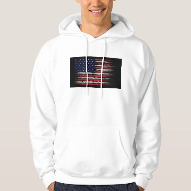 Sudadera Bandera de los Estados Unidos (Anverso)