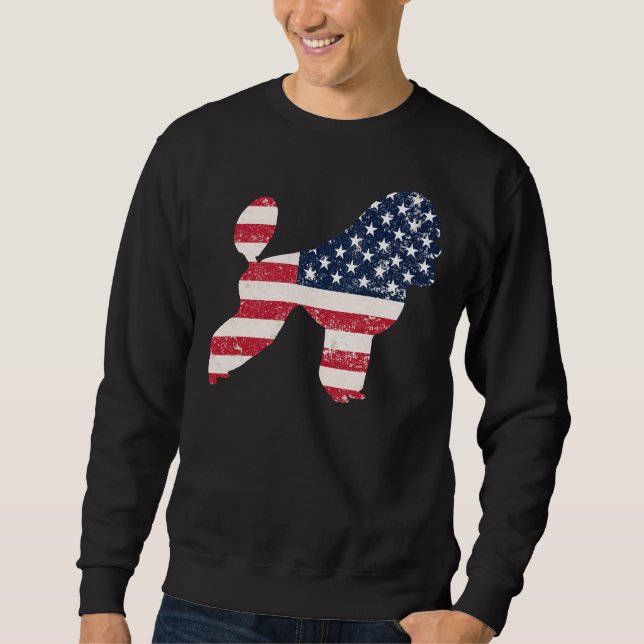Sudadera bandera de los estados unidos (Anverso)
