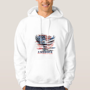 Sudadera Bandera de los Estados Unidos. América