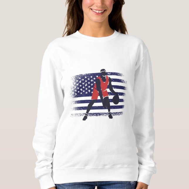 Sudadera Bandera de los Estados Unidos de América (Anverso)