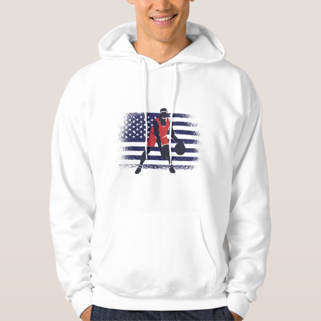 Sudadera Bandera de los Estados Unidos de América (Anverso)