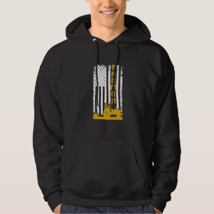 Sudadera Bandera de los granjeros Bandera de Tractor USA pa
