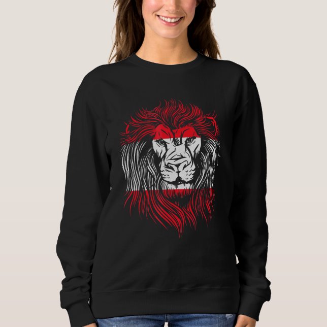 Sudadera Bandera de los Leones Austria (Anverso)