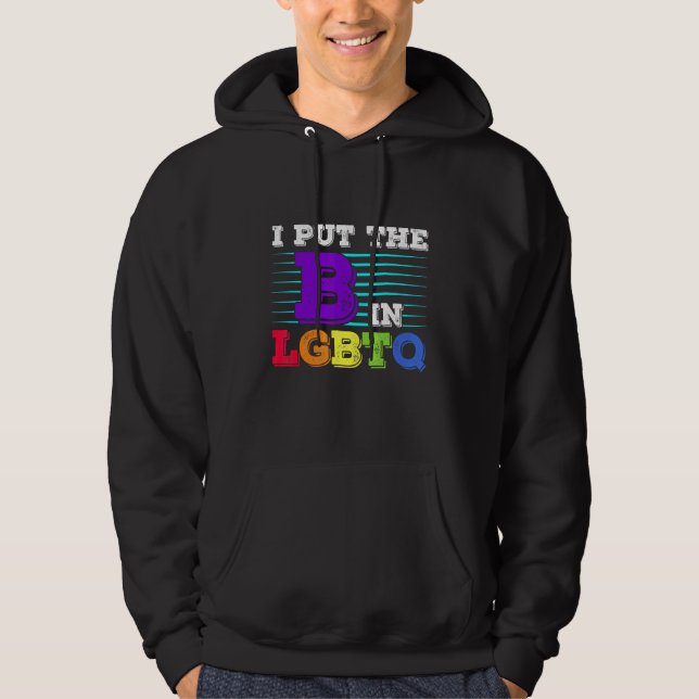 Sudadera Bandera de Lqbtq Gay Bandera Arcoiris Orgullo Gay  (Anverso)