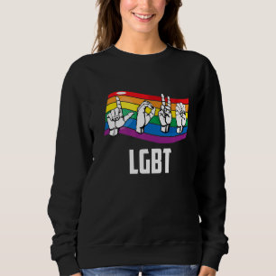 Sudadera Bandera de Lqbtq Gay Bandera Arcoiris Orgullo Gay
