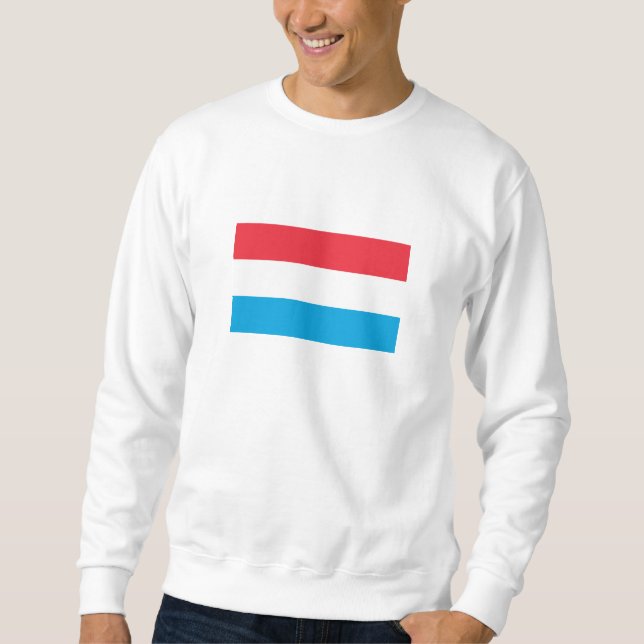 Sudadera Bandera de Luxemburgo (Anverso)