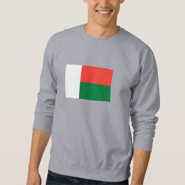 Sudadera Bandera de Madagascar (Anverso)