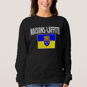 Sudadera Bandera de Maisons Laffitte Orgullo nacional de Fr