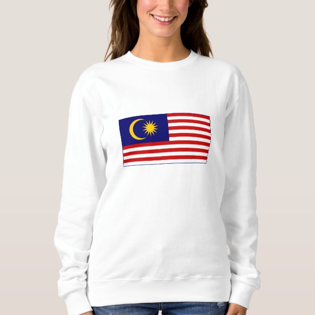Sudadera Bandera de Malasia (Anverso)