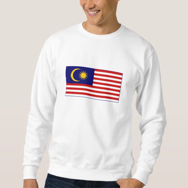 Sudadera Bandera de Malasia (Anverso)