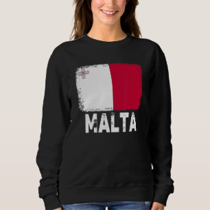 Sudadera Bandera de Malta apoya a las mujeres maltesas