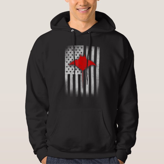 Sudadera Bandera de Manta Ray Us (Anverso)