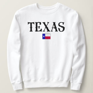 Sudadera Bandera de mapa del estado de Texas USA