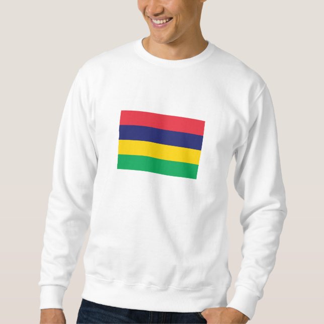 Sudadera Bandera de Mauricio (Anverso)