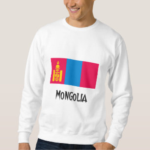 Sudadera Bandera de Mongolia