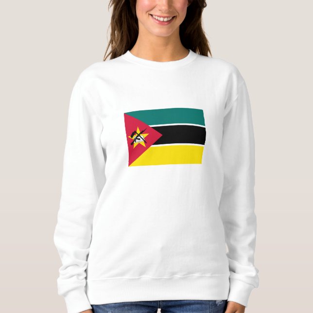 Sudadera Bandera de Mozambique (Anverso)