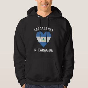 Sudadera Bandera de Nicaragua Corazón de Las Sabanas