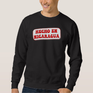 Sudadera Bandera de Nicaragua raíces nicaragüenses mestizos