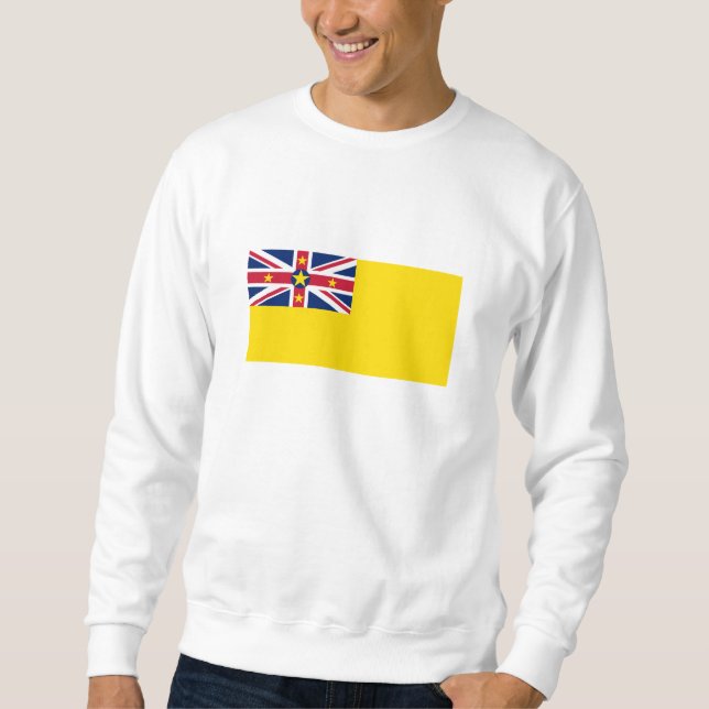 Sudadera Bandera de Niue (Anverso)