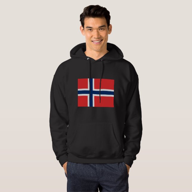Sudadera Bandera de Noruega (Anverso completo)