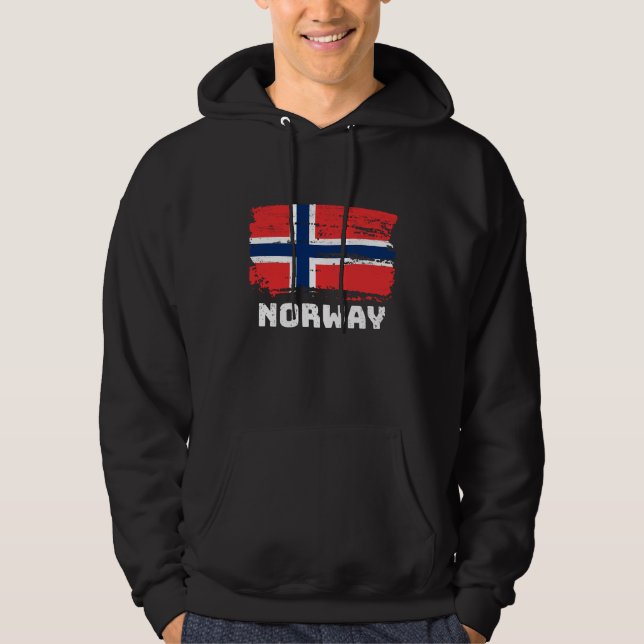 Sudadera Bandera de Noruega (Anverso)