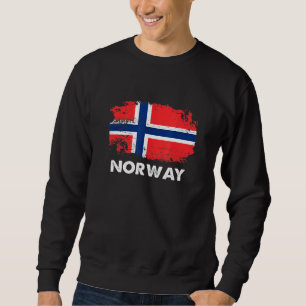 Sudadera Bandera de Noruega Diseño Noruego