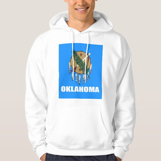Sudadera Bandera de Oklahoma  (Anverso)