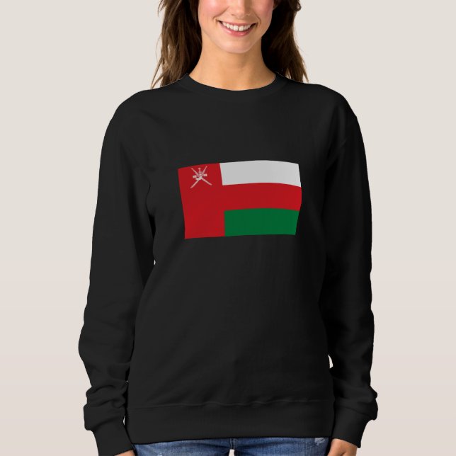 Sudadera Bandera de Omán (Anverso)