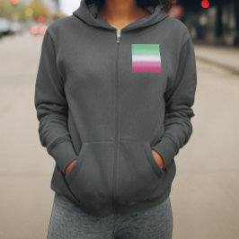 Sudadera Bandera de Orgullo Abrosexual Gradiente