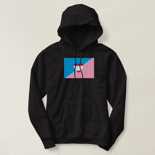 Sudadera Bandera de Orgullo de Age Play (Diseño del anverso)