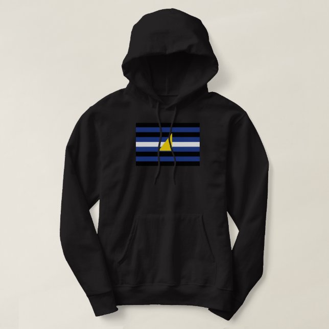 Sudadera Bandera de Orgullo de Deportes Acuáticos (Diseño del anverso)