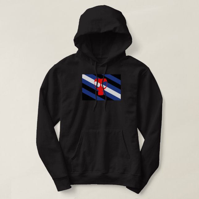 Sudadera Bandera de Orgullo de Máscara (Diseño del anverso)