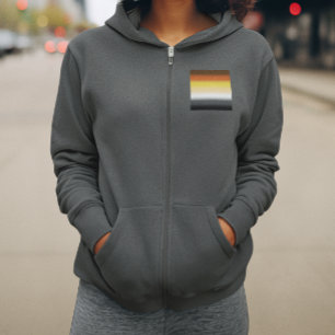 Sudadera Bandera de Orgullo de Oso Gay con Gradiente - Band