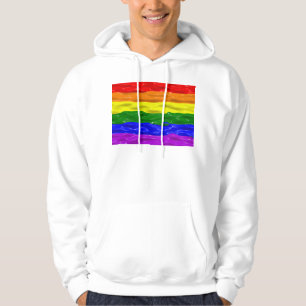 Sudadera Bandera de orgullo de SlipperyJoe's brillo líquido