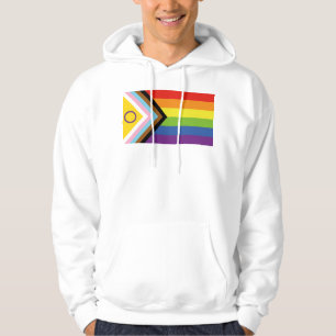 Sudadera Bandera de orgullo intersexual de SlipperyJoe's fo