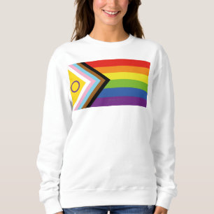 Sudadera Bandera de orgullo intersexual de SlipperyJoe's fo