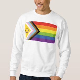 Sudadera Bandera de orgullo intersexual de SlipperyJoe's fo