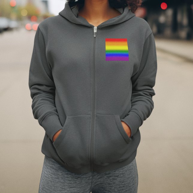 Sudadera Bandera de Orgullo LGBT+ Arcoíris de Gradiente - B (Subido por el creador)