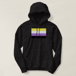 Sudadera Bandera de orgullo no binario