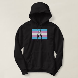Sudadera Bandera de orgullo trans de dos espíritus