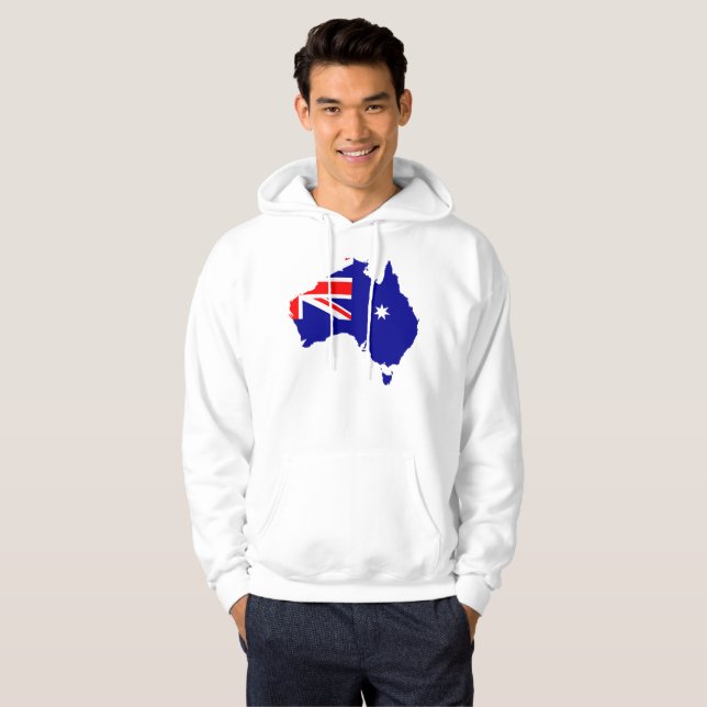 Sudadera Bandera de país australiana (Anverso completo)