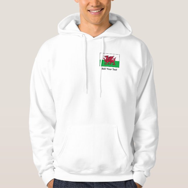 Sudadera Bandera de País de Gales (Anverso)