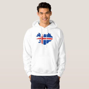 Sudadera Bandera de país de Islandia