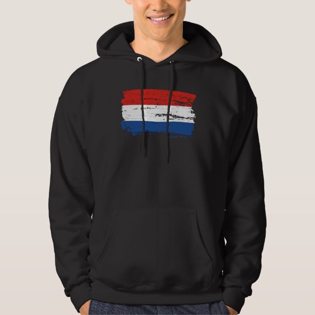 Sudadera Bandera de Países Bajos (Anverso)
