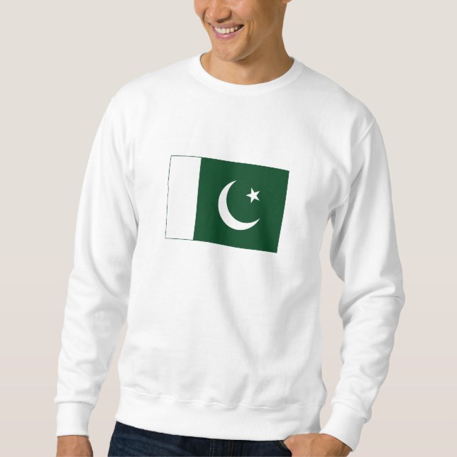 Sudadera Bandera de Pakistán (Anverso)