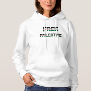 Sudadera Bandera de Palestina Libre declara la libertad del