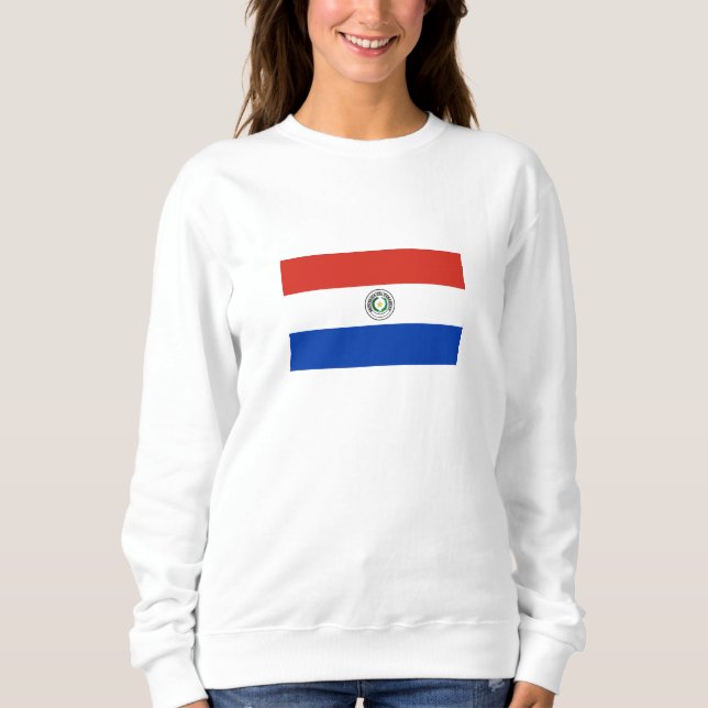 Sudadera Bandera de Paraguay (Anverso)