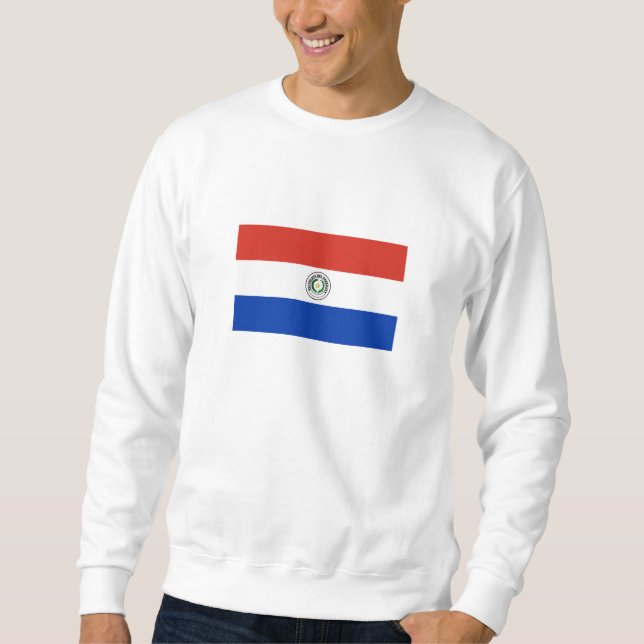 Sudadera Bandera de Paraguay (Anverso)