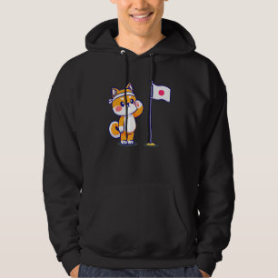 Sudadera Bandera de Perro Shiba Inu Cita a Shiba Inu Perro