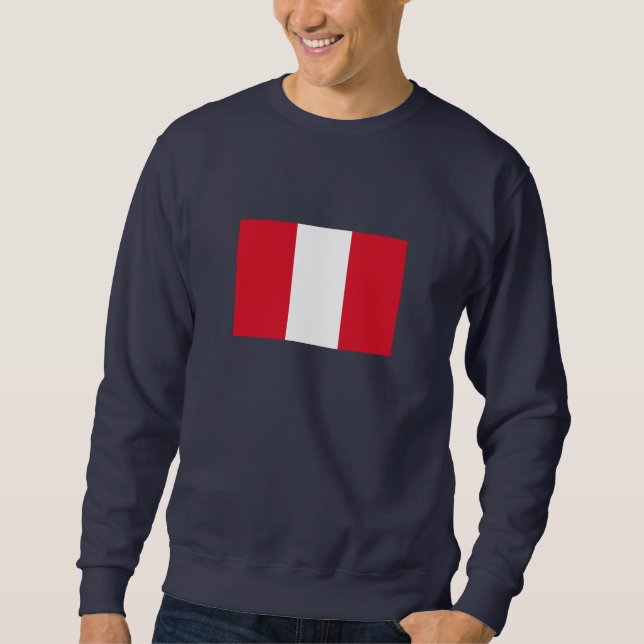 Sudadera Bandera de Perú (Anverso)